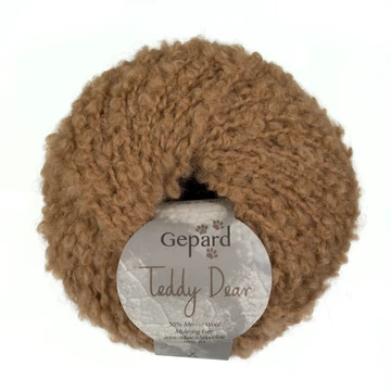 gepard teddy dear bukle boucle fonal termeszetes bezs