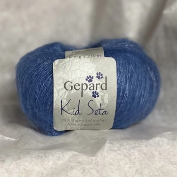 gepard kid seta moher fonal farmerkék denim kék selyem mohair