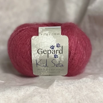 gepard kid seta moher fonal pink rózsaszín selyem mohair