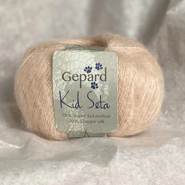 gepard kid seta moher fonal barack őszibarack selyem mohair