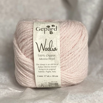 gepard woolia organikus merinoi gyapju fonal közepes vastagsagu pink rozsaszin