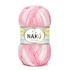 Kép 1/2 - nako elit baby mini batik fonal babafonal antipilling bolyhosodasmentes premium akril  szinatmenetes rozsaszin 32454