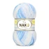 Kép 1/2 - nako elit baby mini batik fonal babafonal antipilling bolyhosodasmentes premium akril  szinatmenetes kek rozsaszin 32459