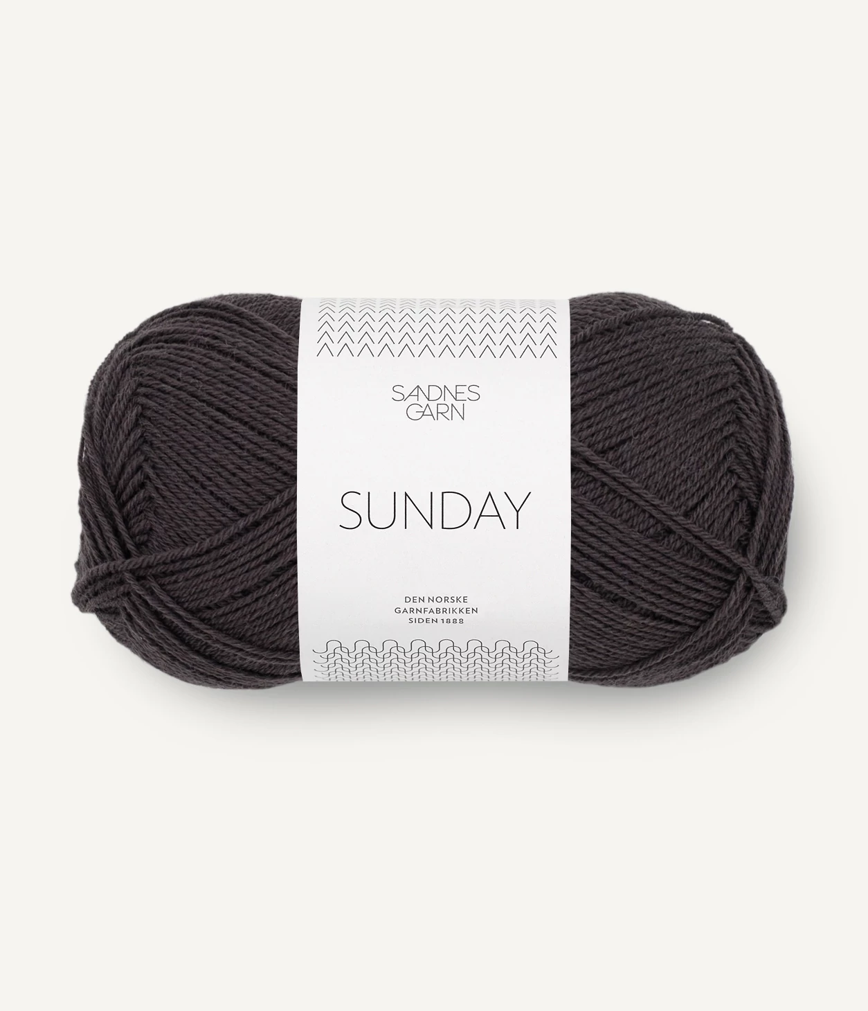 SANDNES GARN SUNDAY -  3800 Bristol black