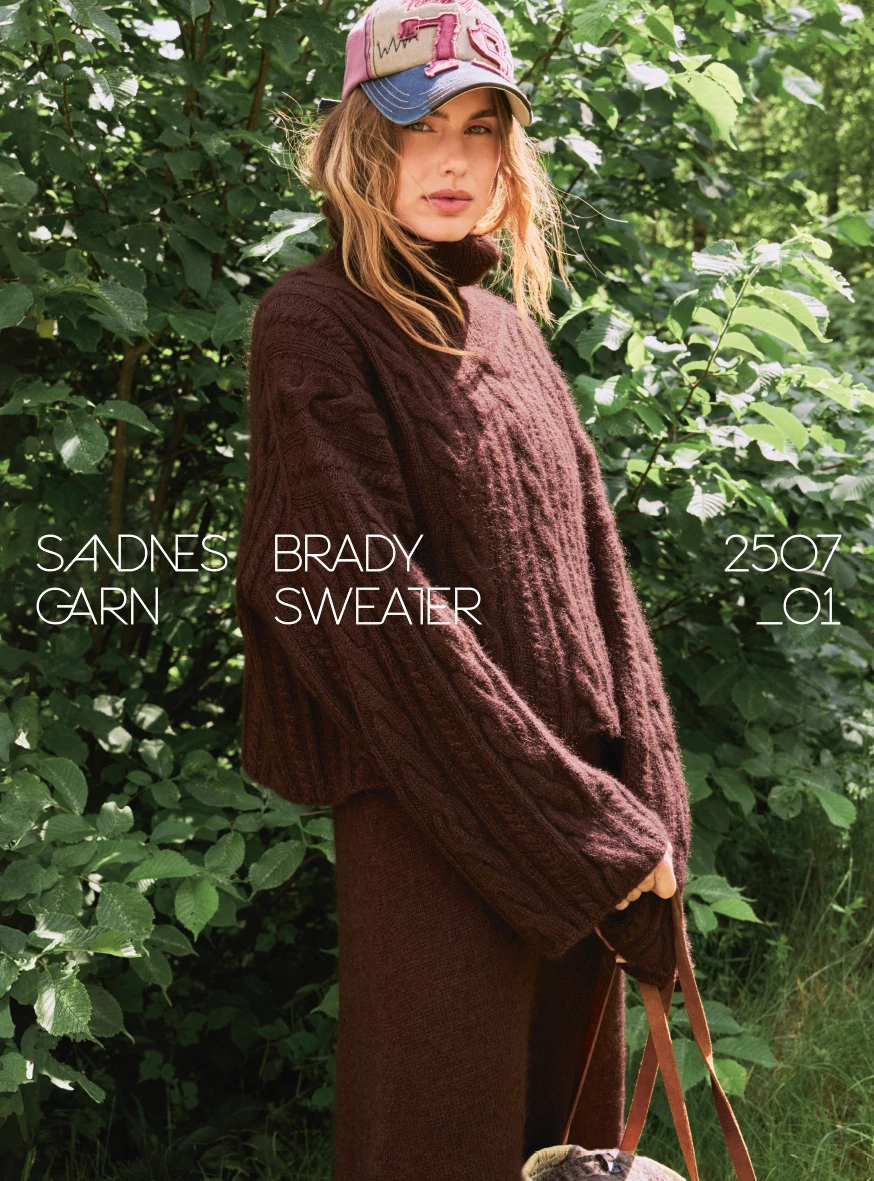 Sandnes Garn minta  - 2507 DIY Nr1 - Brady sweater