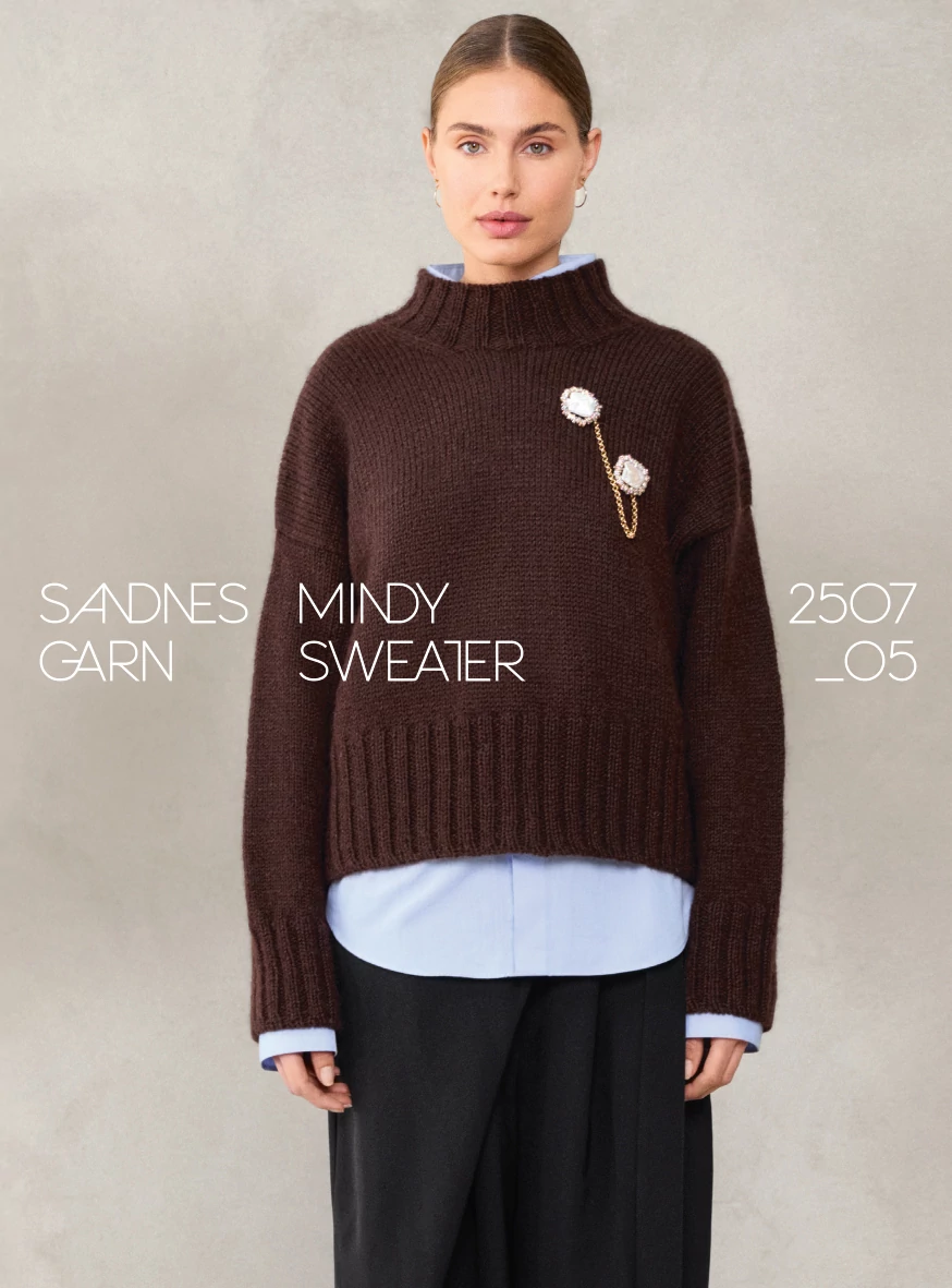 Sandnes Garn minta  - 2507 DIY Nr05 - Mindy sweater
