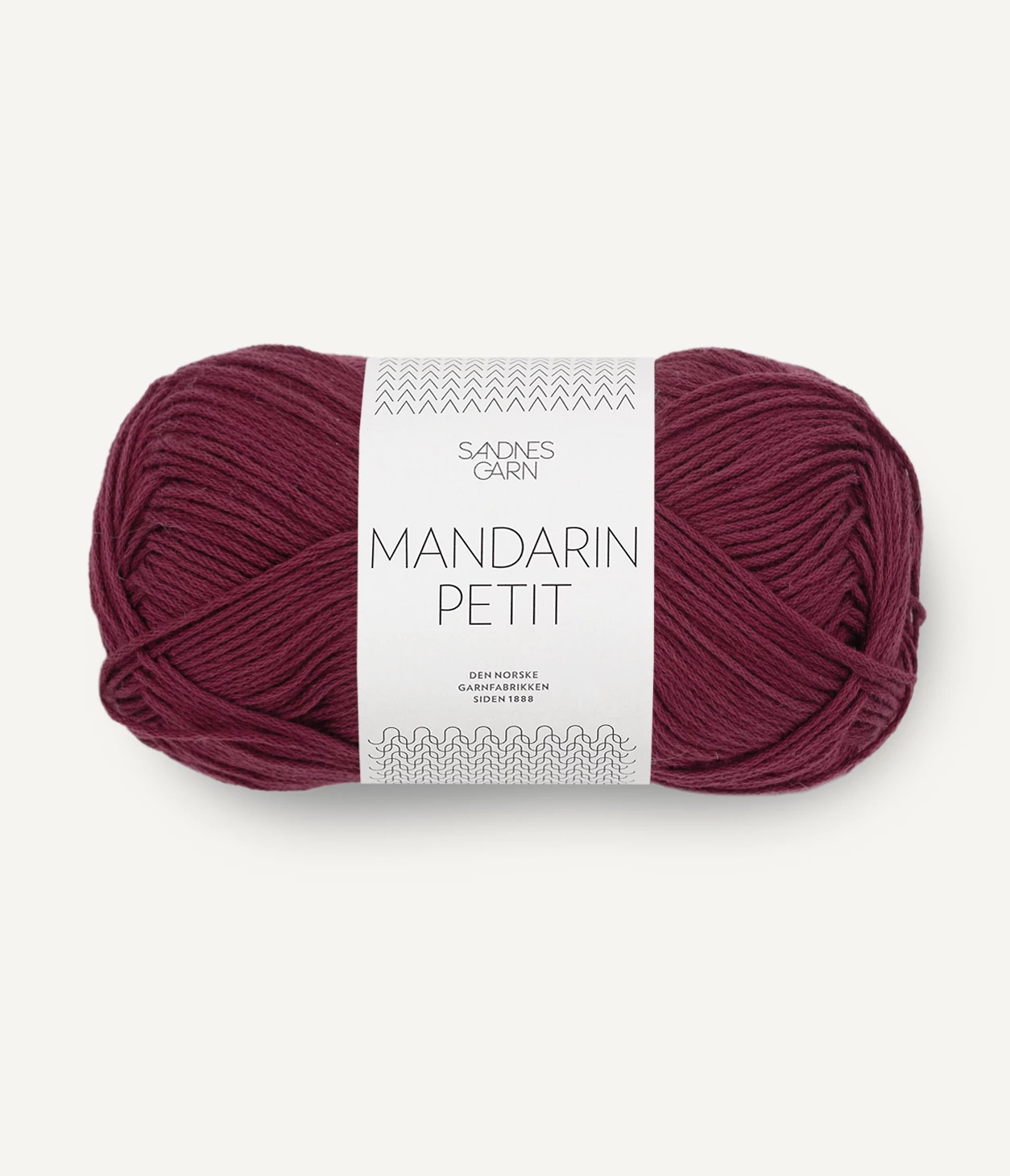 SANDNES GARN MANDARIN PETIT - 4372 Dyp Burgunder